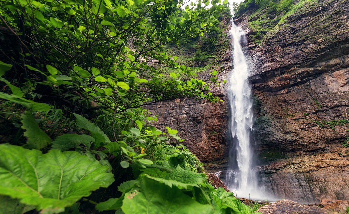 Perućica Rainforest and Waterfall Skakavac